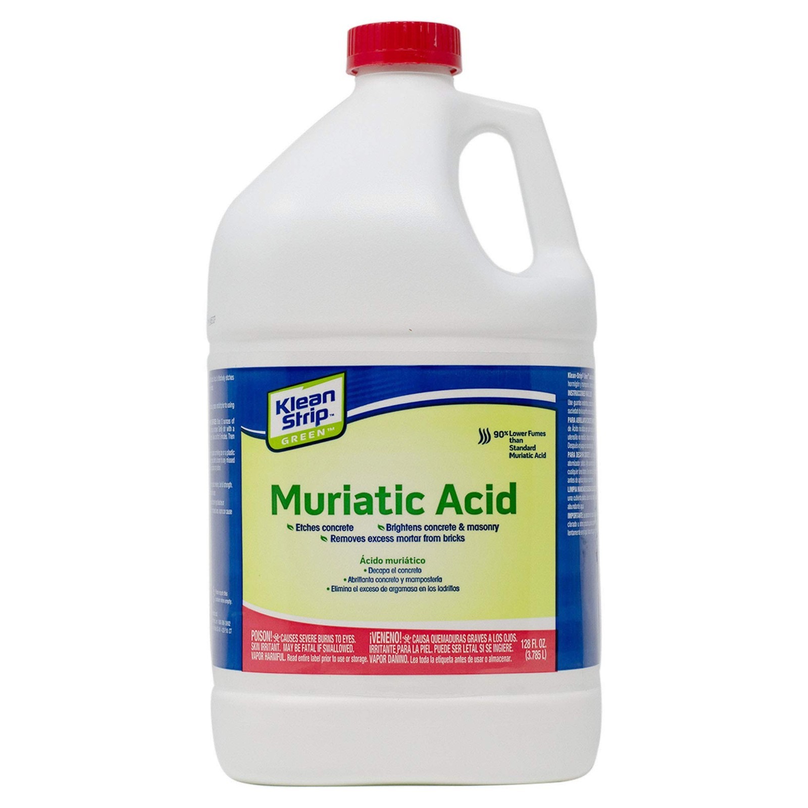 Klean-Strip Green GKGM75006 Safer Muriatic Acid 128 Fl. Oz., Pack Of 1