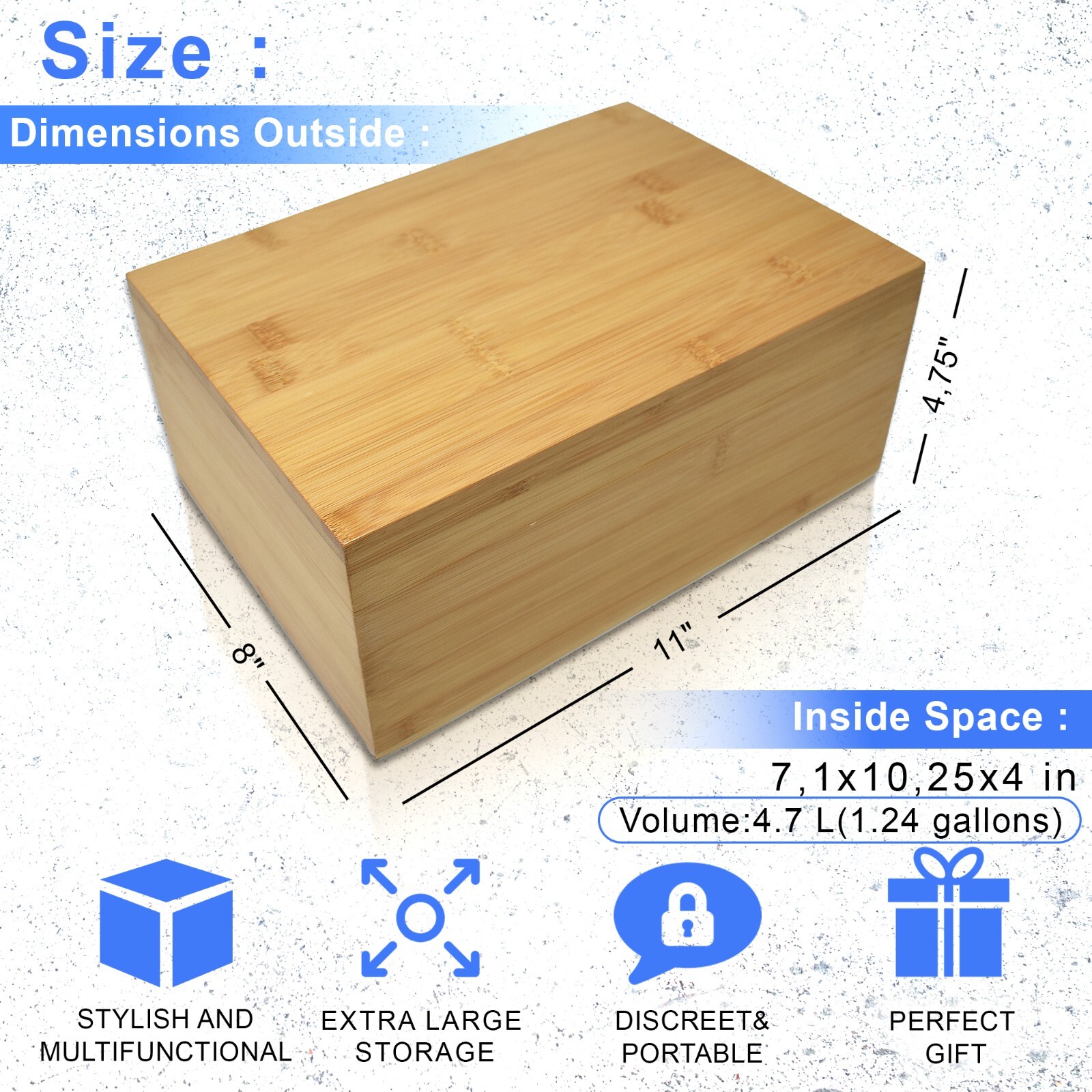 Habit Control Timed Lock Box with App Controlled Lock | Timer and Regular Lock