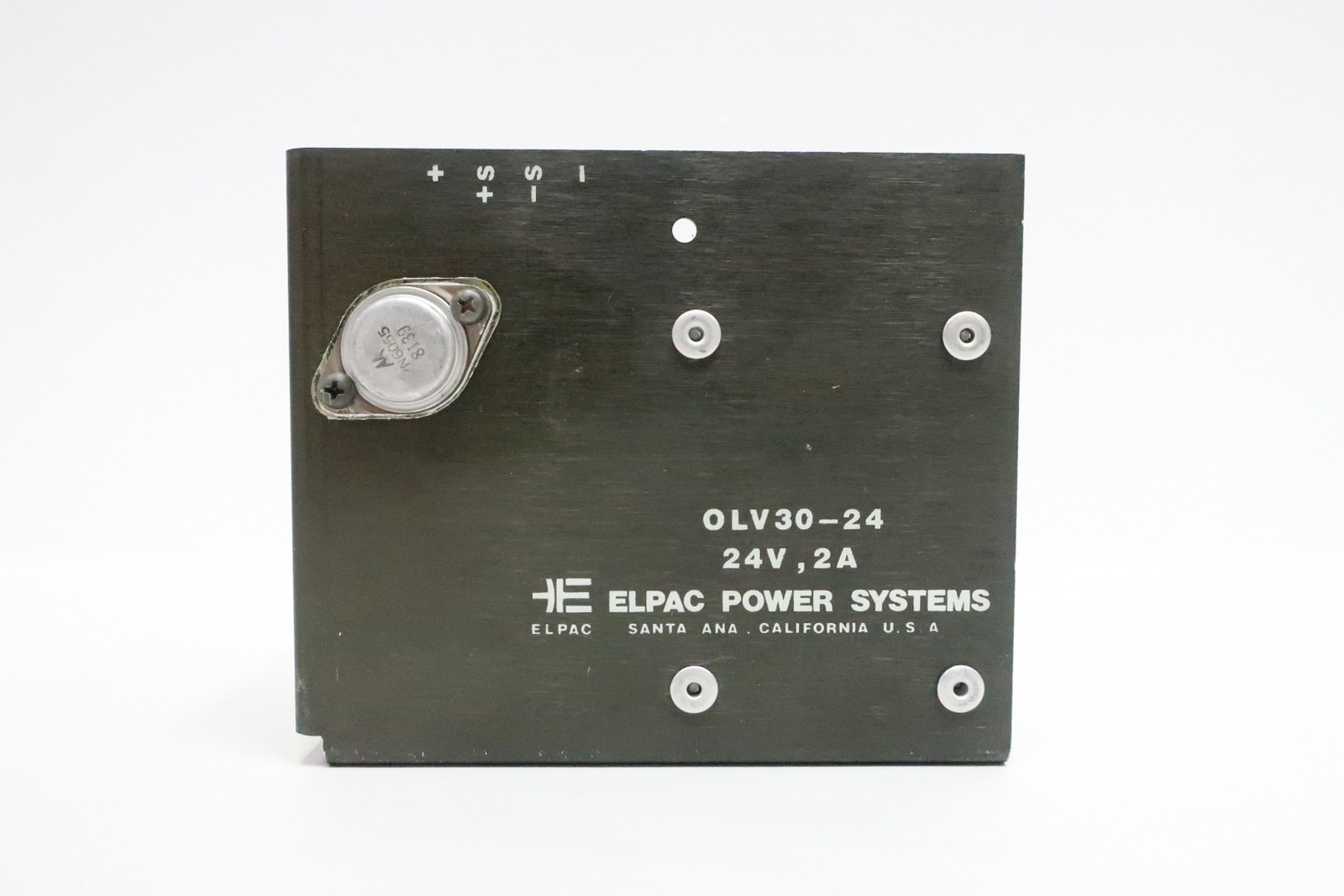 Elpac OLV30-24 Power Supply 2a Amp 24v-dc