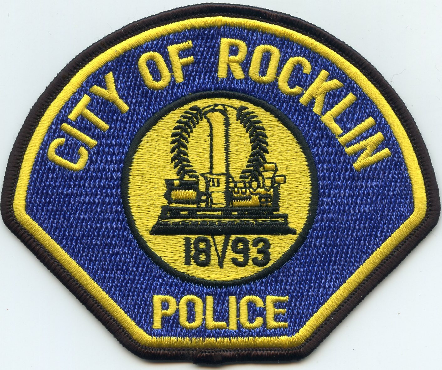 ROCKLIN CALIFORNIA CA POLICE PATCH