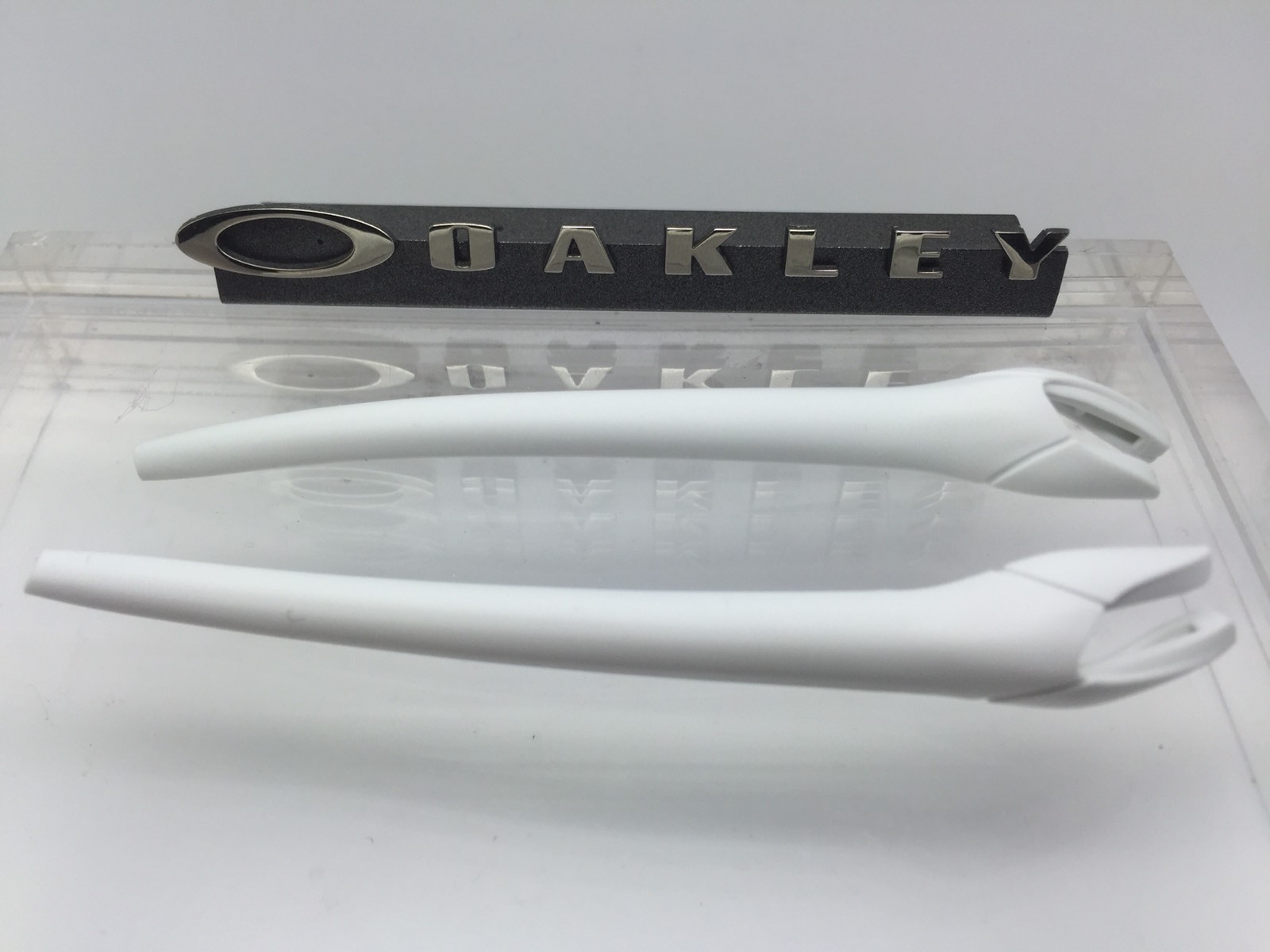 AUTHENTIC OAKLEY RADAR EV WHITE EAR SOCKS & NOSE PADS KIT Temple Tips
