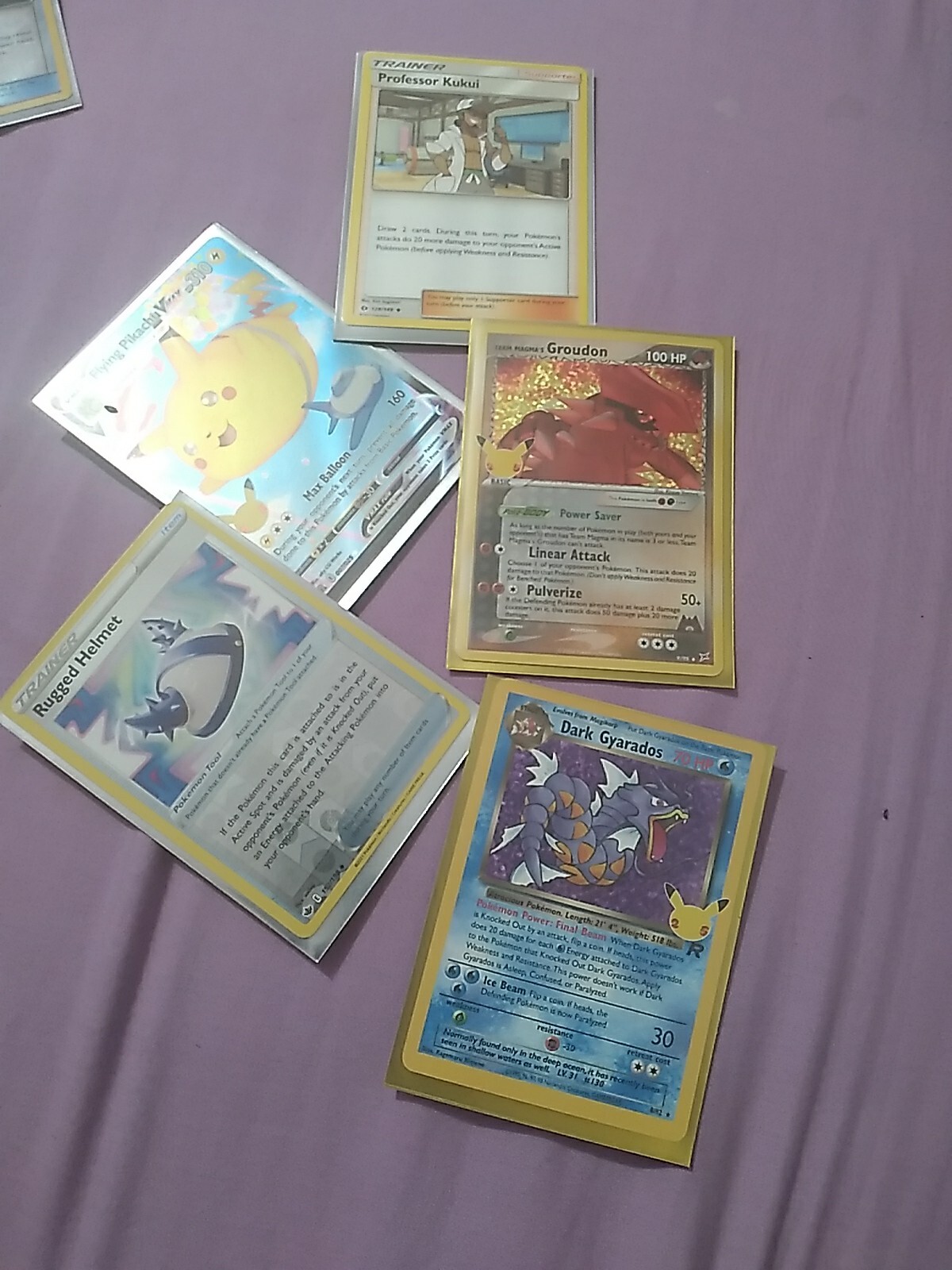 Promo Lot. 5 Cards