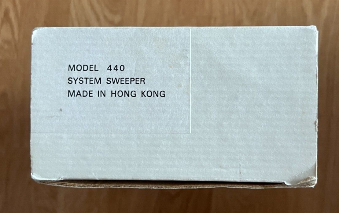 System Sweeper, Model 440, Micro Computer Vacuum, Works