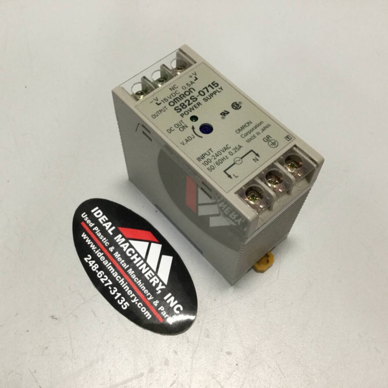 OMRON Power Supply S82S-0715 Used #96019