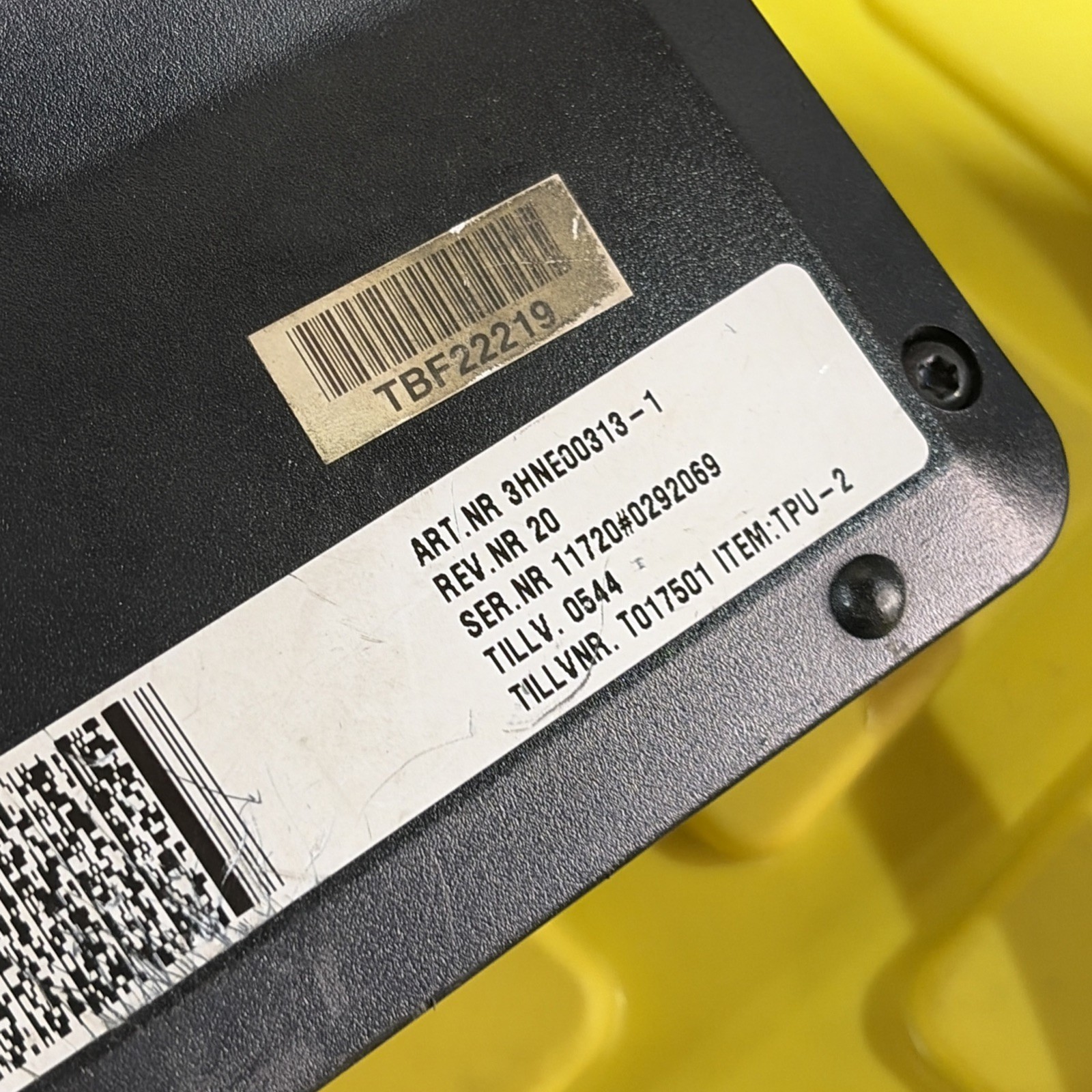 ABB 3HNE00313-1 Teach Pendant - USED Tested