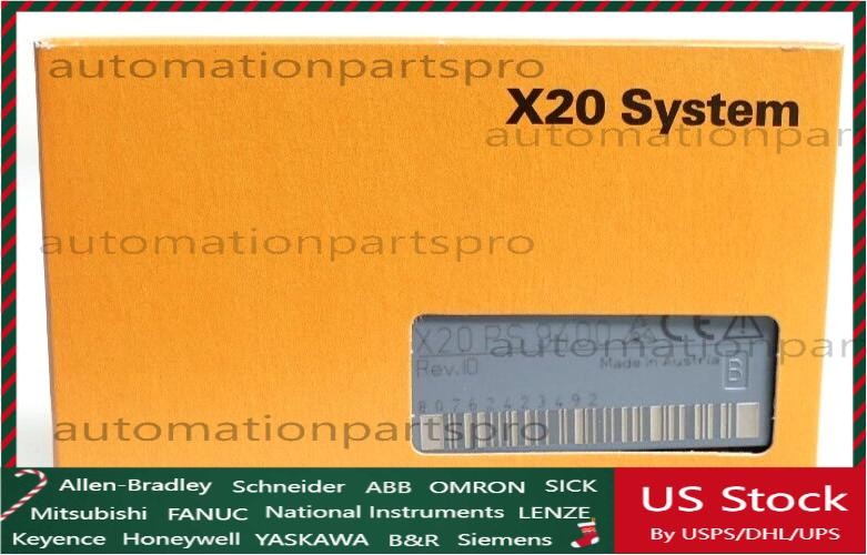 US Free TAX B&R X20 PS 9400 Feed Module | Rev. I0 | X20PS9400 -