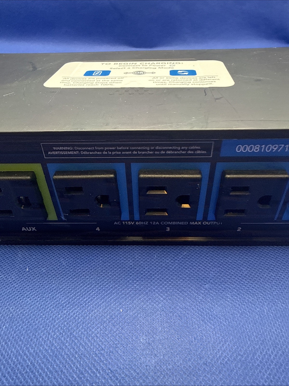 Jar Systems Intelligent Charging System 4-Outlet Power Unit Pb-80c24