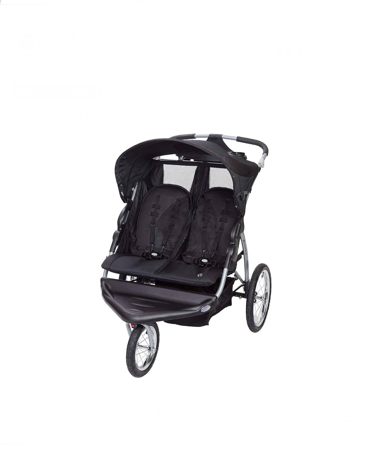 Baby Trend Double Jogger Stroller