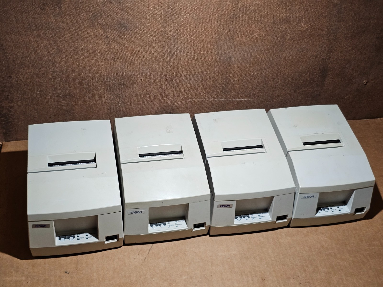 LOT OF 4 Epson TM-U325D M133A POS Dot Matrix Receipt Printer