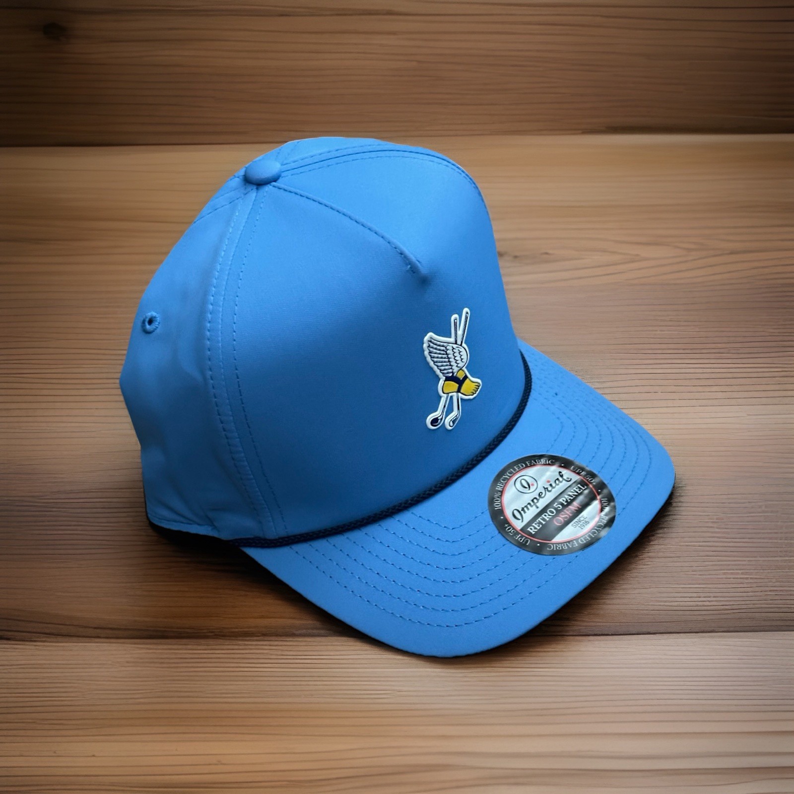 Winged Foot Golf Club Hat - Imperial - The Wrightson - Light Blue - NEW