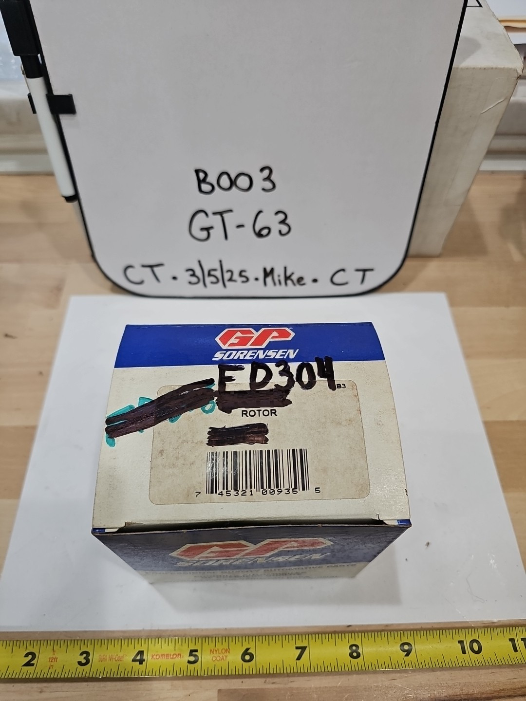 FD304 '80 Ford Lincoln Mercury Distributor Rotor Rectangular Rotor US Emissions