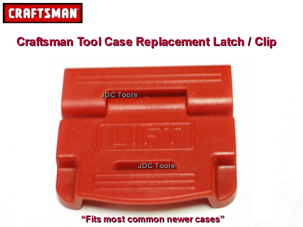 Craftsman Tool Case Replacement Red Clip Latch Fastener 1 - 3/4" Wide