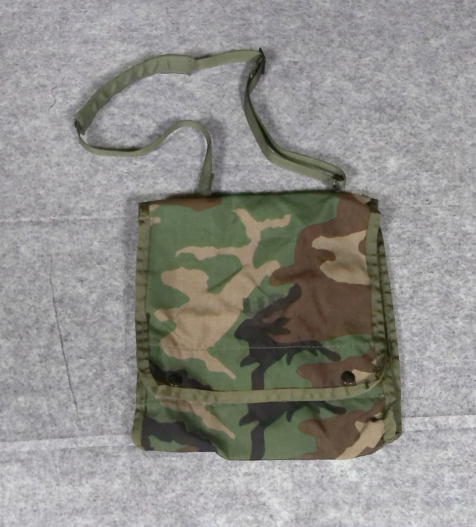 USGI Woodland Camo Map Case BSW Inc SP0100 Military Field Gear Bag