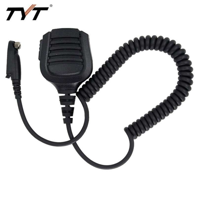 NEW IP67 Waterproof Handheld Speaker Mic fr Radio Walkie Talkie TYT MD398