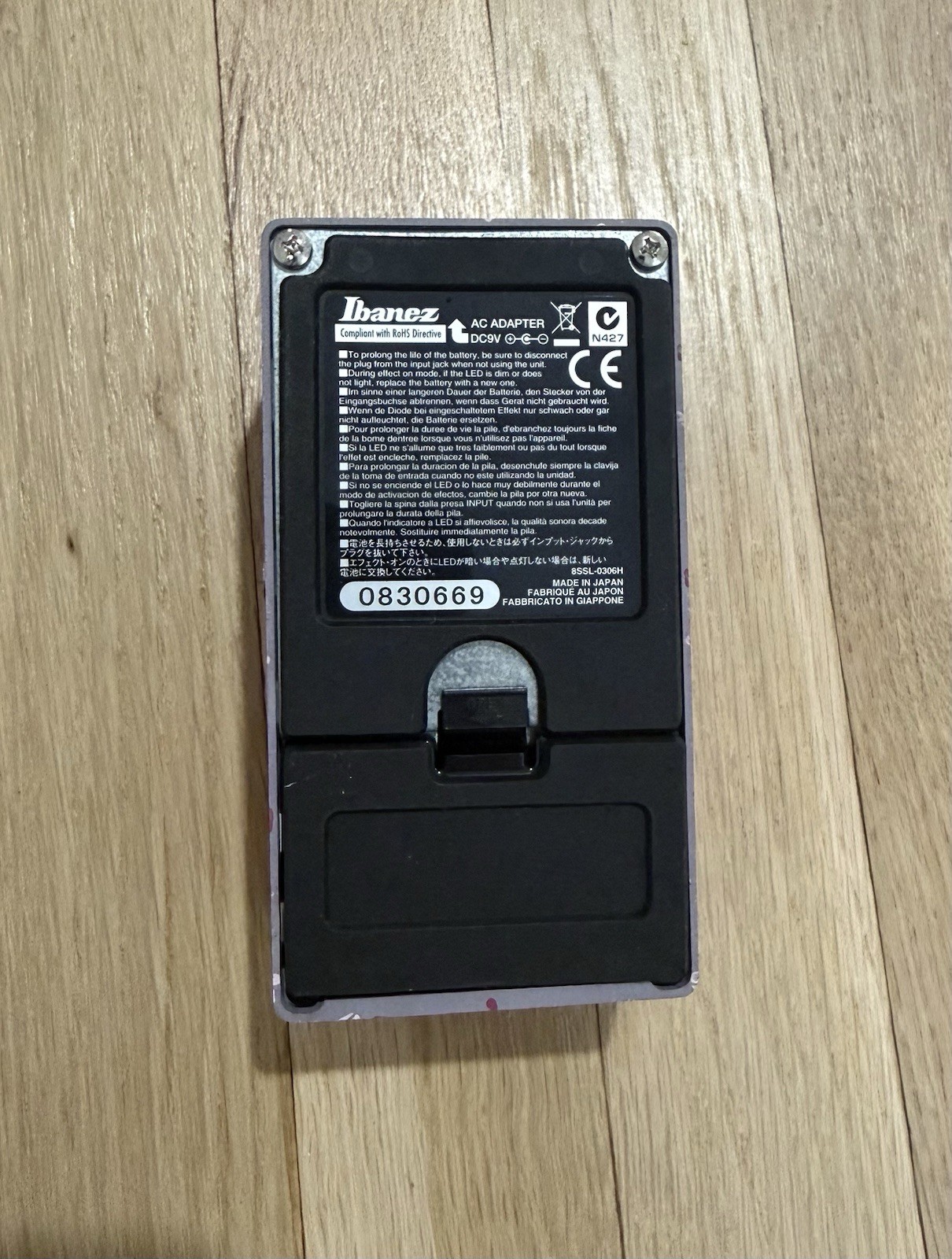 Ibanez AD-9 Delay Guitar Effect Pedal