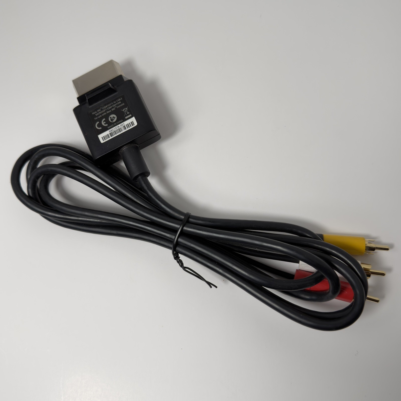 Xbox 360 Composite RCA/AV Cable Official OEM Xbox 360 Slim Authentic Tested