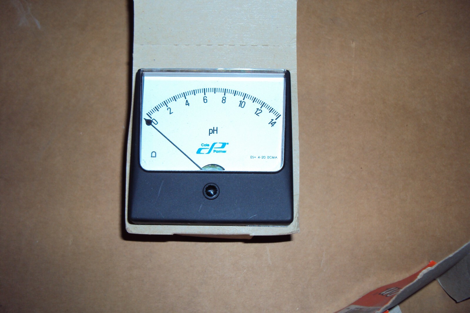 SIMPSON S13300 PANEL METER with 0-14 pH range, 4-20mA Input