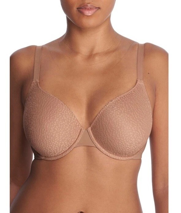 NATORI COMFORT EVOLUTION FULL FIT MEMORY FOAM CONVERTIBLE BRA 731337 nude black