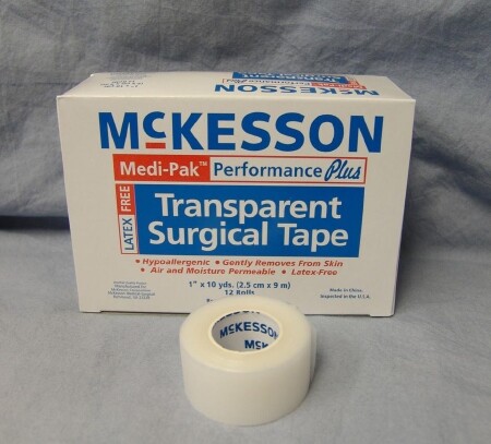 Medi-Pak Performance Plus Medical Tape, Plastic, 1'' X 10 yds, 1 Count