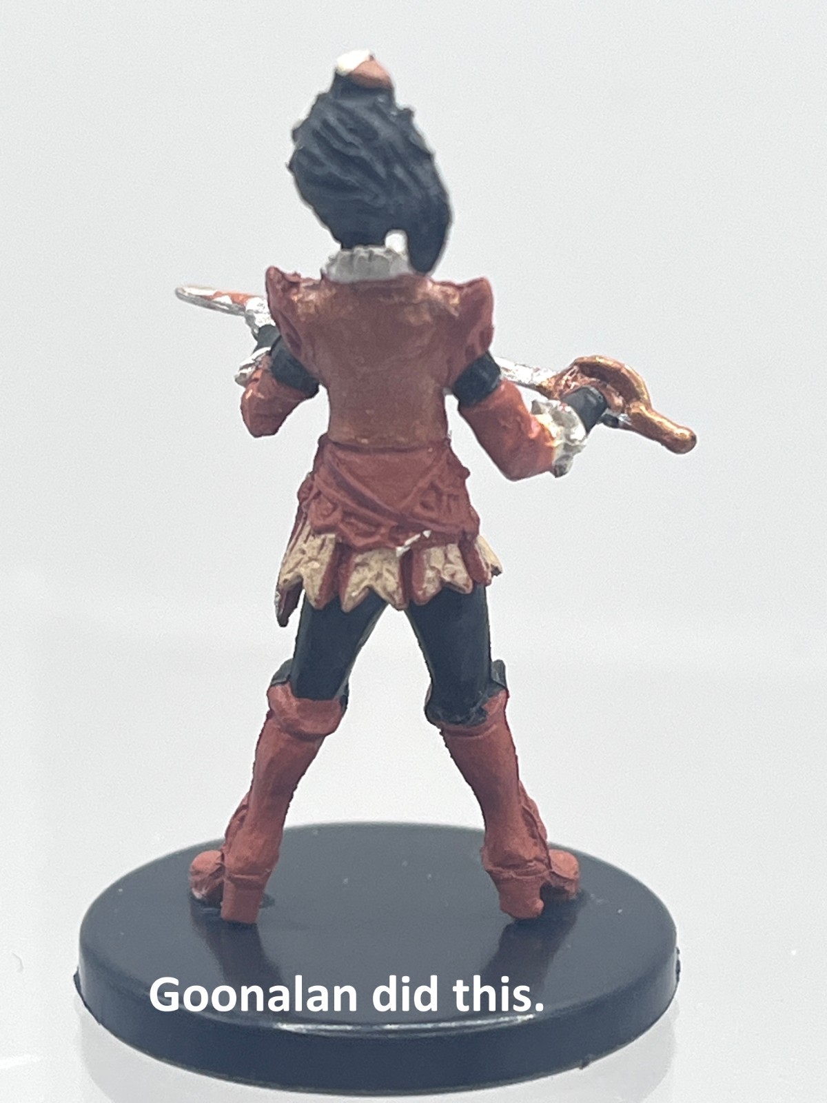 D&D Pathfinder Mini Lost Coast 24 Half-Elf Haughty Avenger UC