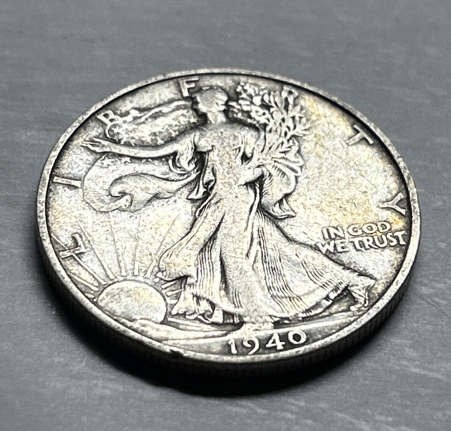 1940-S Half Dollar Lady Liberty Walking