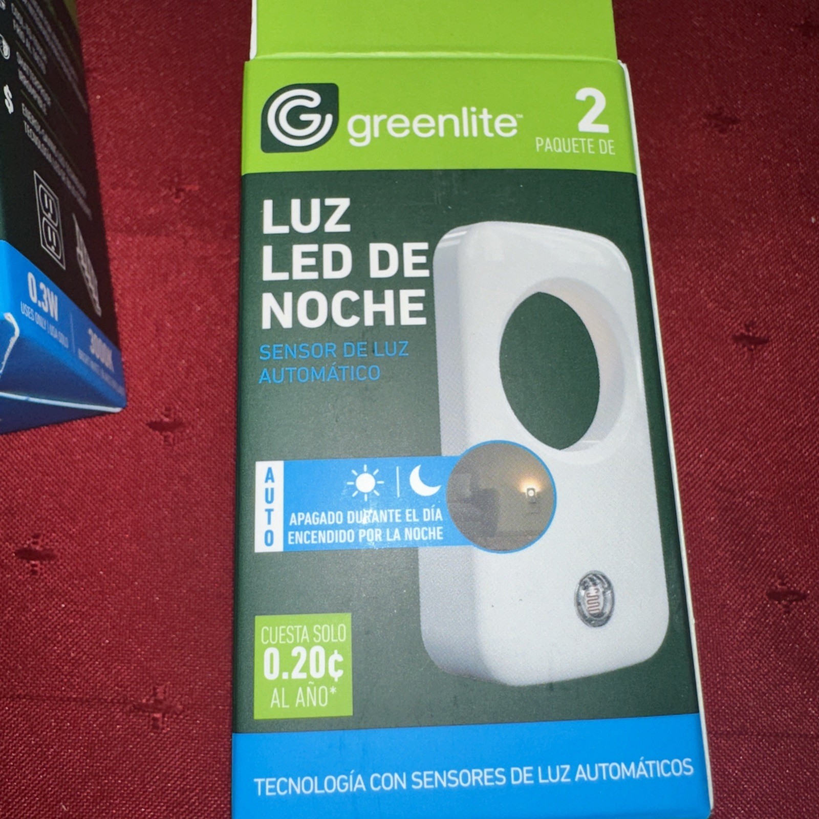 Greenlite LED Nitelite 2 Pack Dusk To Dawn