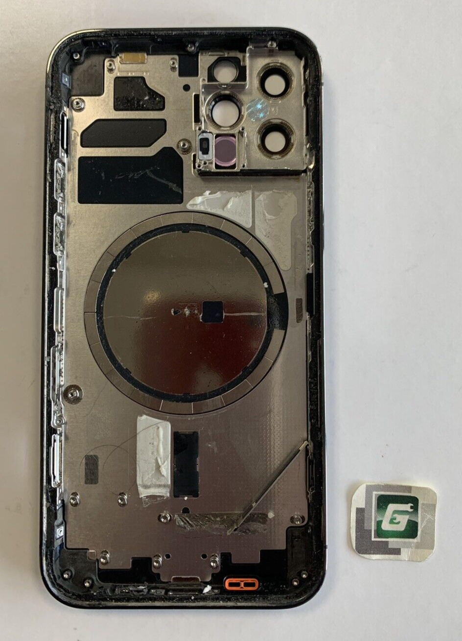 Apple iPhone 12 Pro Bare Housing Frame Genuine OEM 7/10 Gray NOT MAX