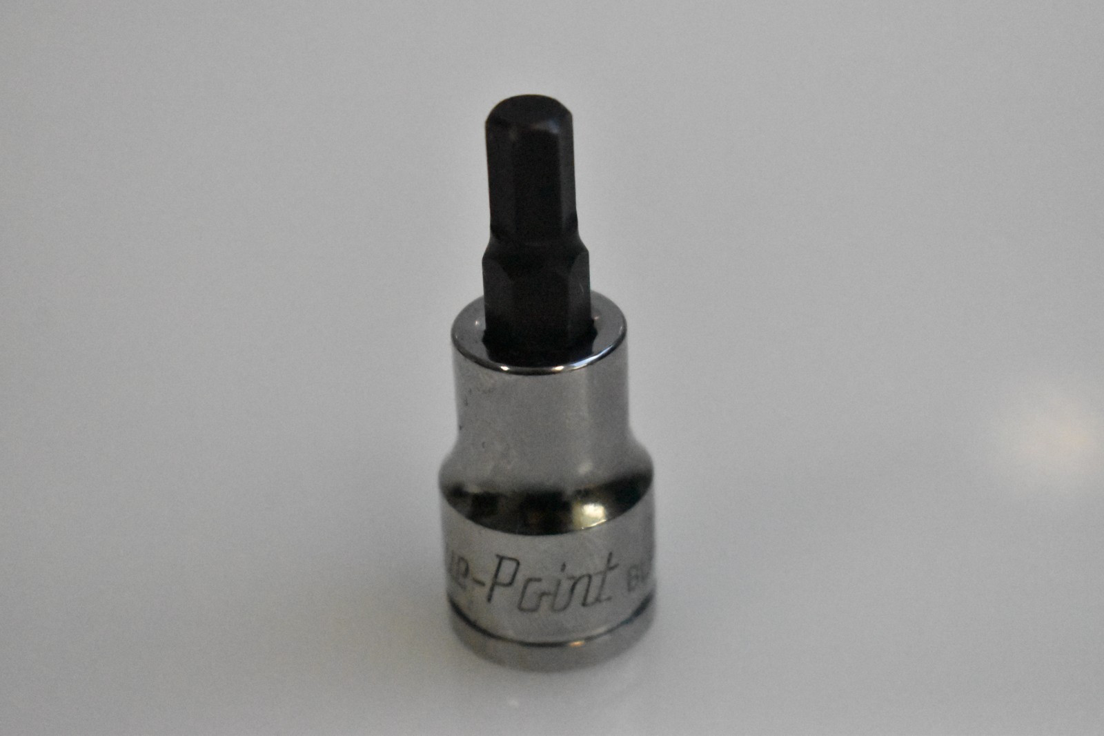 Blue Point Tools BLPH3814 1/4" SAE Hex Bit Socket Driver 3/8" Drive Chrome