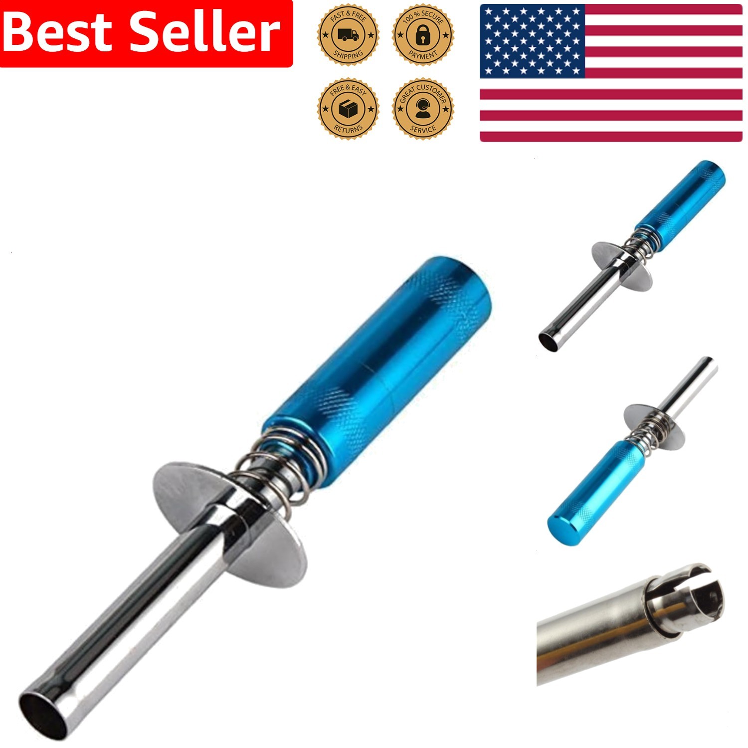Glow Plug Igniter Nitro Engine Starter Tool AA Battery Powered Portable RC Car