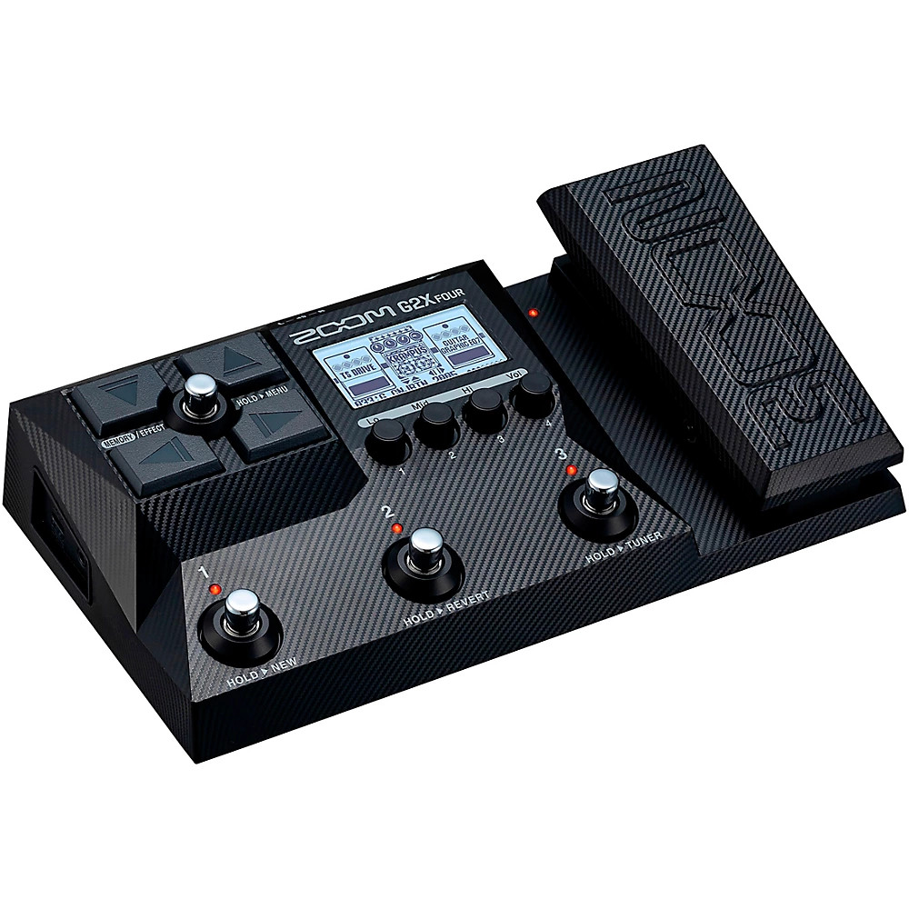 Zoom G2X Four MultiEffects Processor With Expression Pedal Black