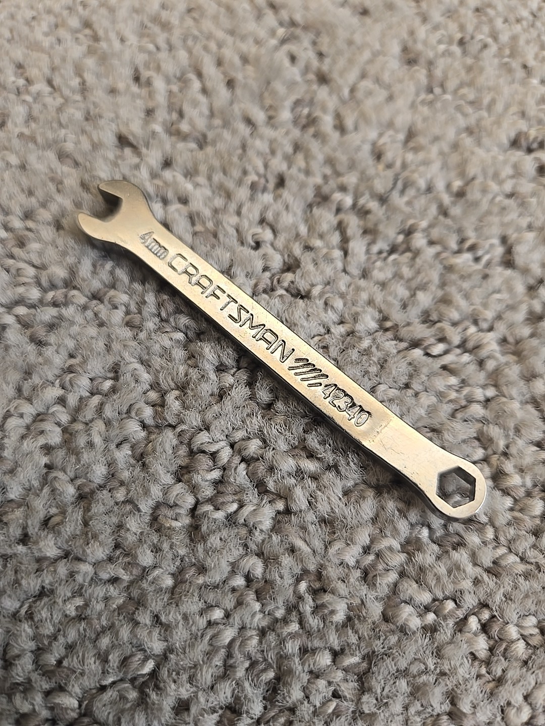 Craftsman 42340 4mm 6pt Combination CMMT Midget Ignition Wrench