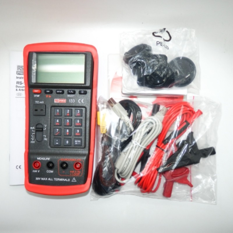 RS Pro 133 20V 24mA Current and Voltage Calibrator 174-9556