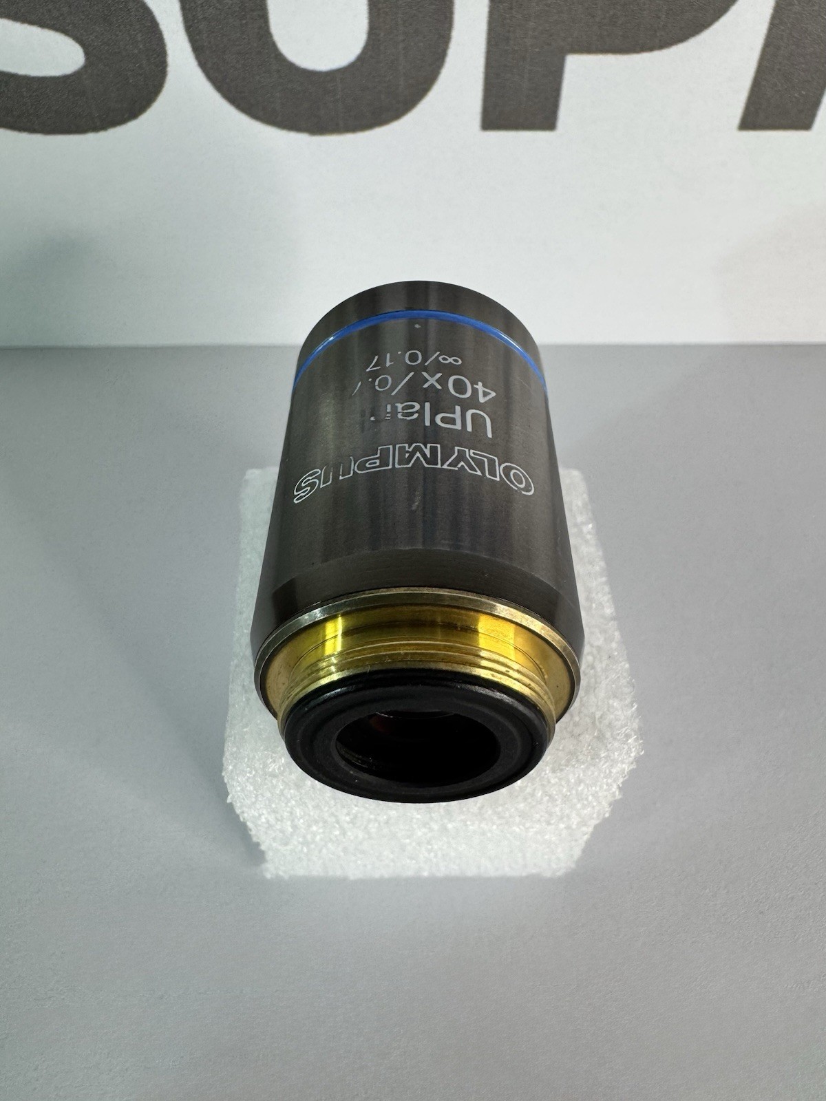 Olympus UPlanFl 40x/0.75 ∞/0.17 UIS Microscope Objective Lens