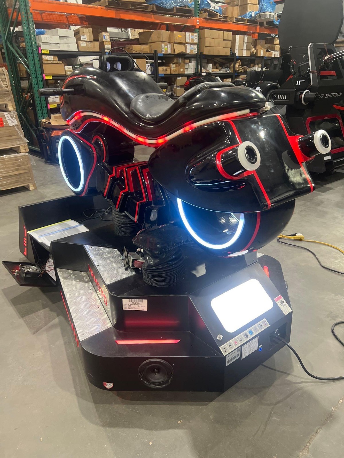 VIRTUAL REALITY VRMOTO MOTORCYCLE SIMULATOR WITH BILL ACCEPTOR