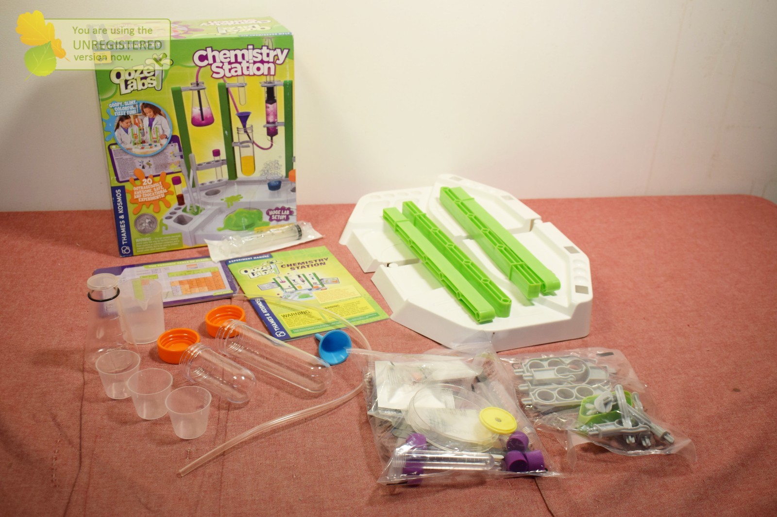 Thames & Kosmos Ooze Labs Chemistry Set (Missing Pieces)