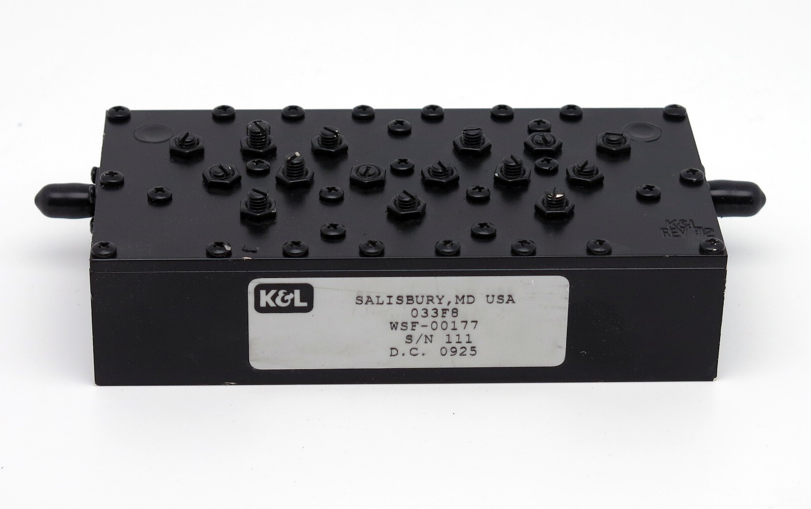 K&L Microwave WSF-00177 DCS Receive Filter (1710-1785 MHz)