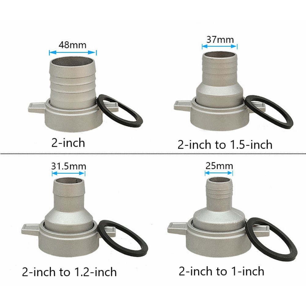 Water Pump Connector with Gasket Aluminum Pipe for Secure Applications