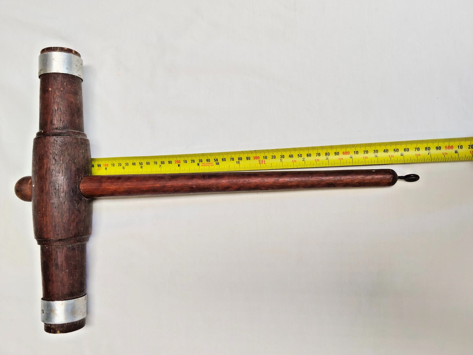 Vintage Caulking Mallet Hammer Shipwright Ship Boat Building Caulk Tool -AF