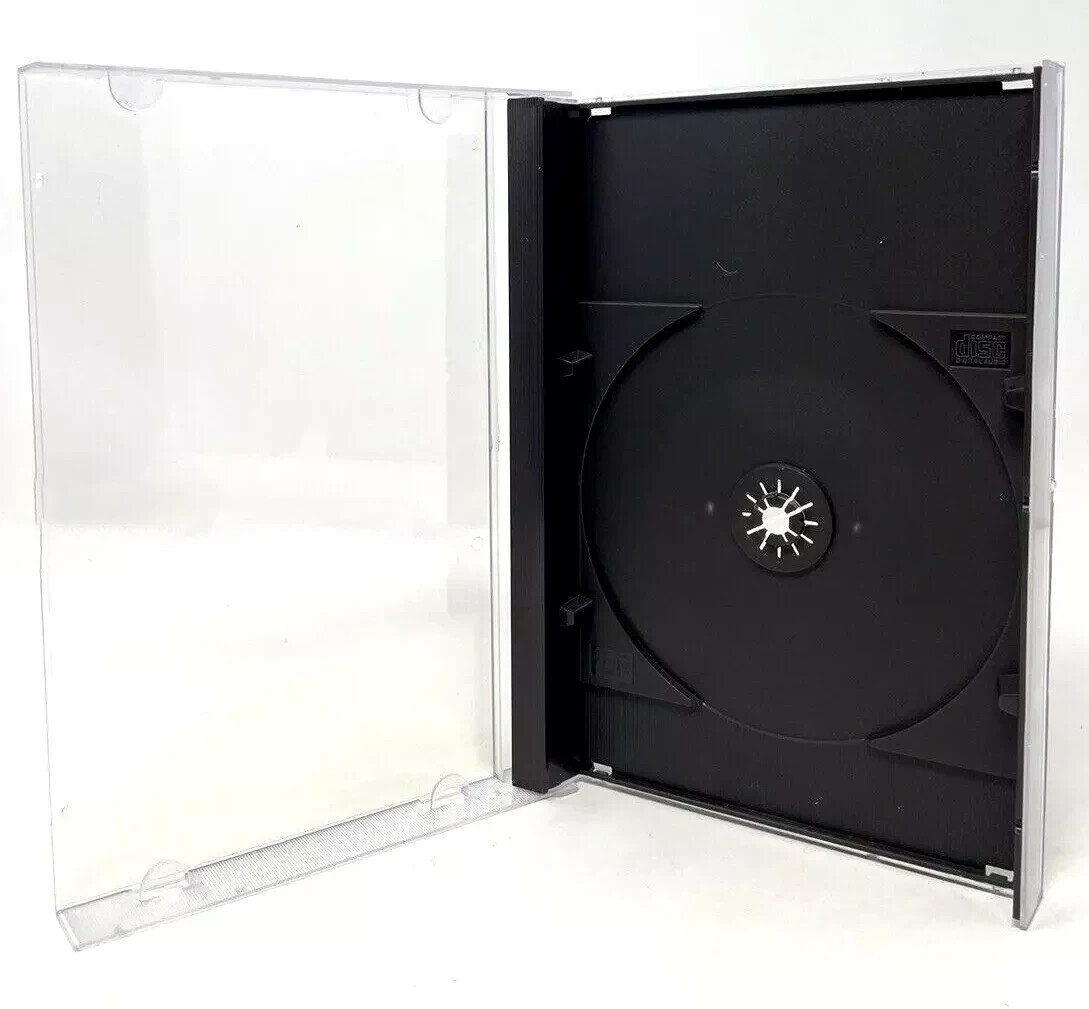 2x - SEGA CD / Saturn / PS1 Replacement CD Disc Video Game Case Holder Long Box
