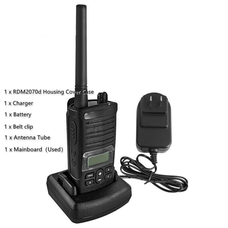 Replacement RDM2070d for VHF 7channels Walmart Radio With Battery&charger Radio