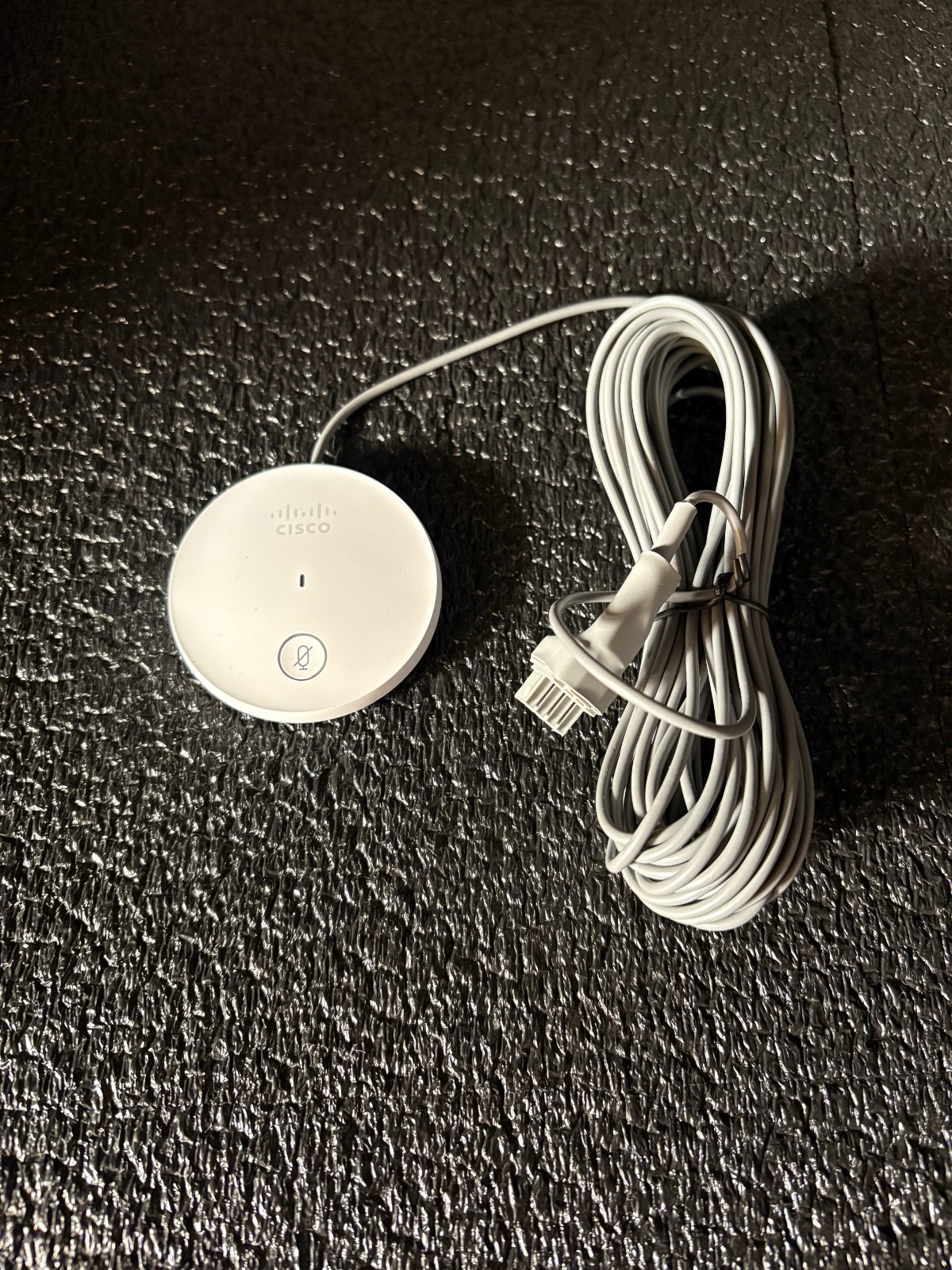 Cisco Table Microphone  TTC5-14 Euro Plug | NEW, NEVER DEPLOYED | **READ**