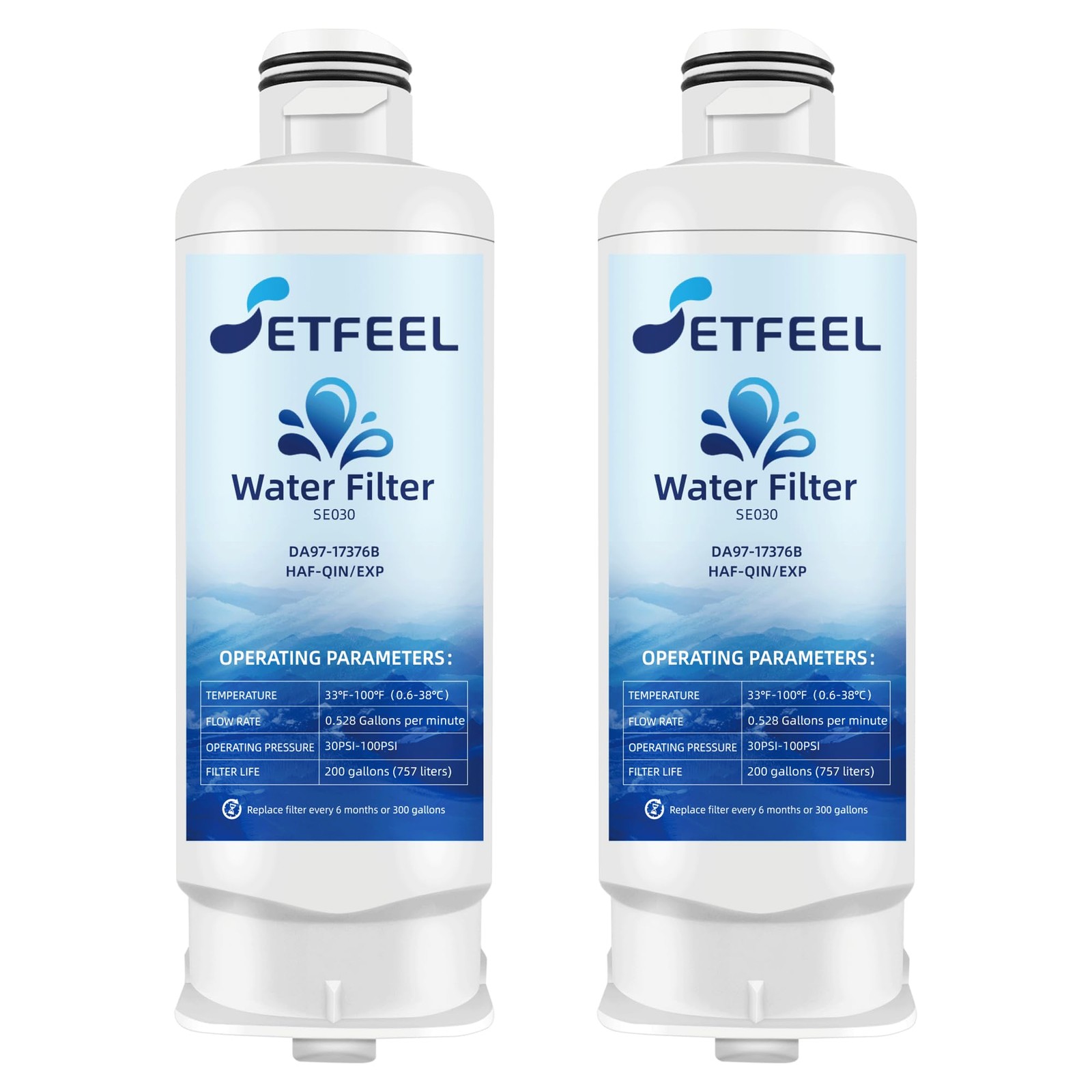 DA97-17376B Water Filter for Samsung Refrigerator Rs27t5200sr Rs22t5201sr rf2...