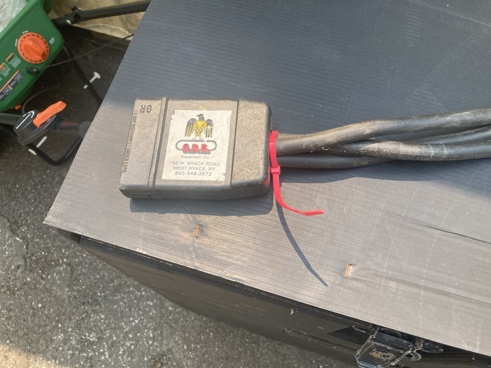 4 Ft 60 Amp Female Bates To  Camlock Cable Studio Equipment