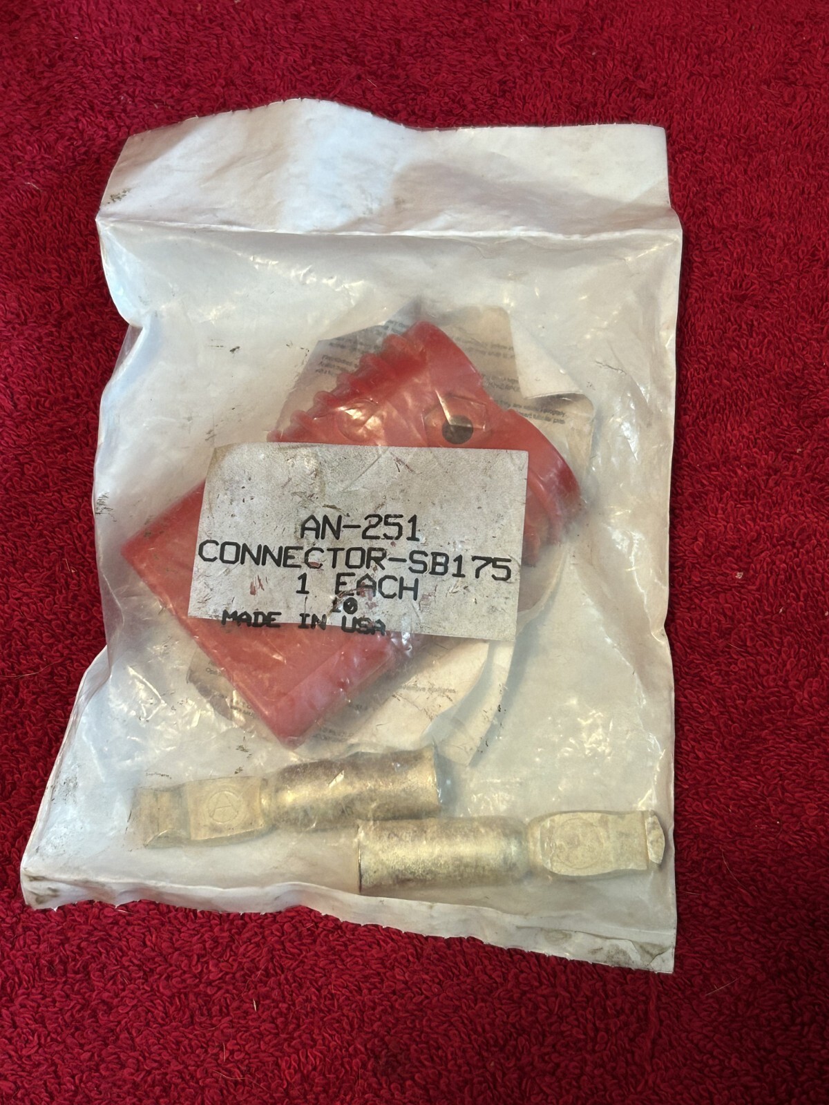 ANDERSON AN-251 CONNECTOR-SB175 NEW SURPLUS