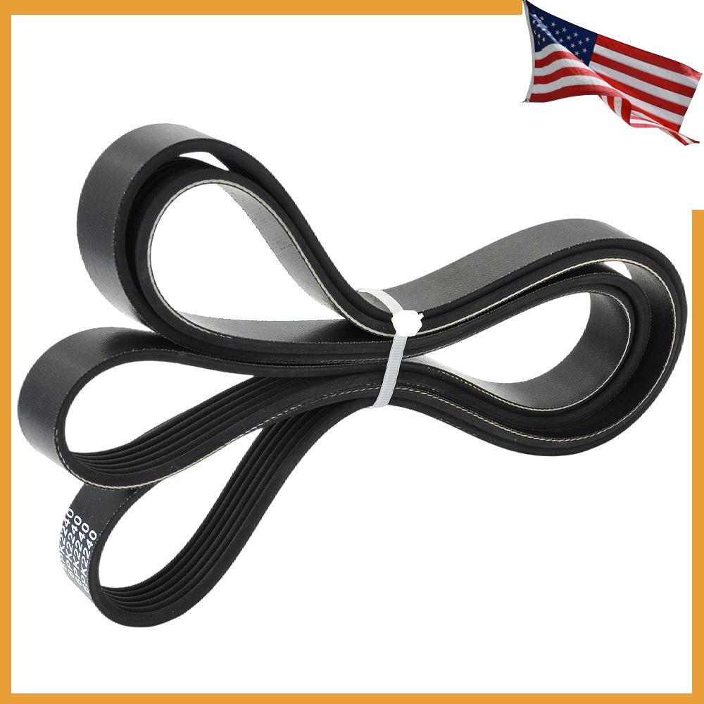 Serpentine Drive Belt 6PK2240 fit for Chevrolet Dodge Ford GMC Jeep Mazda Toyota