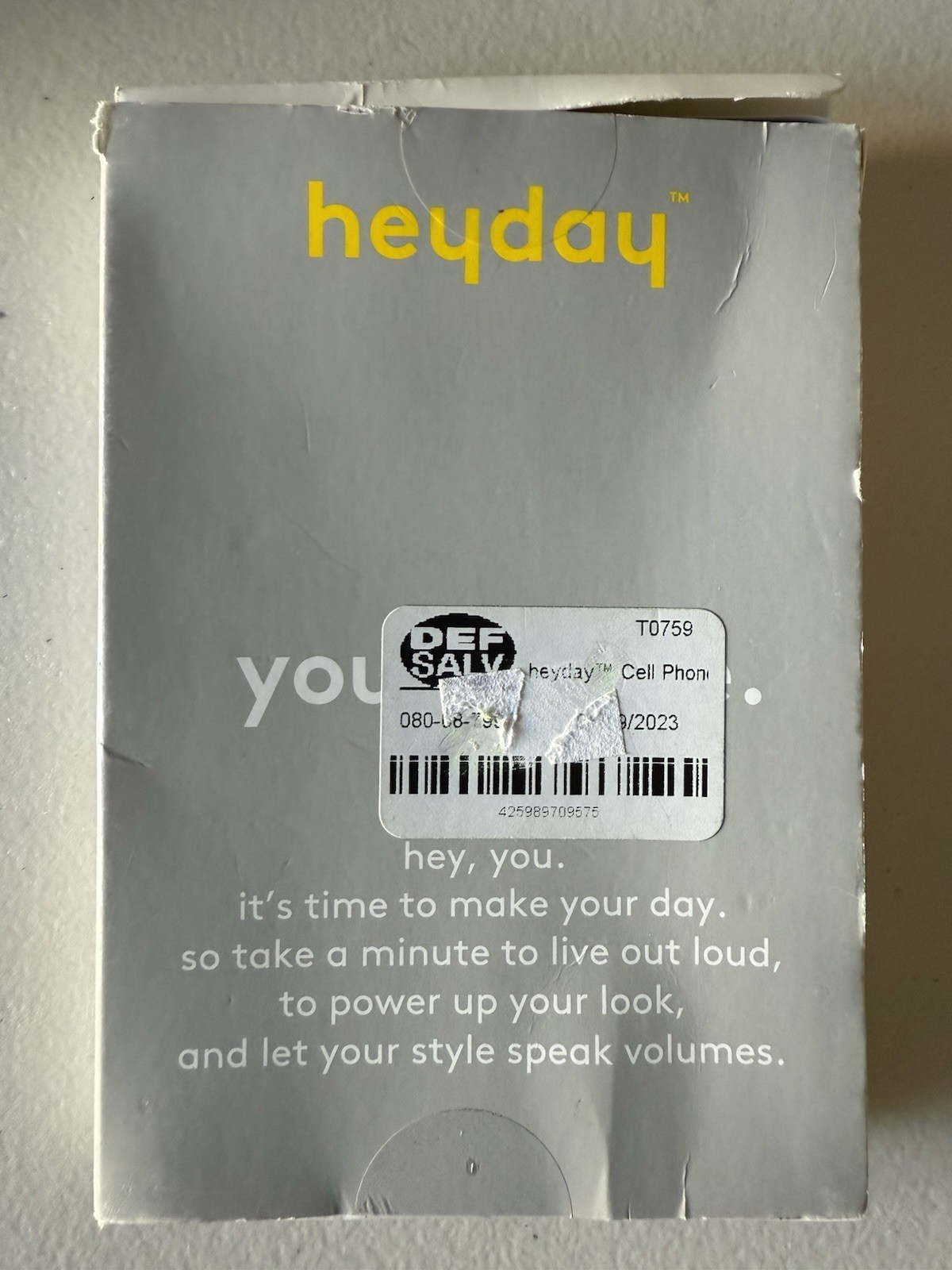 heyday Wallet Pocket Phone Card Holder – Open Box