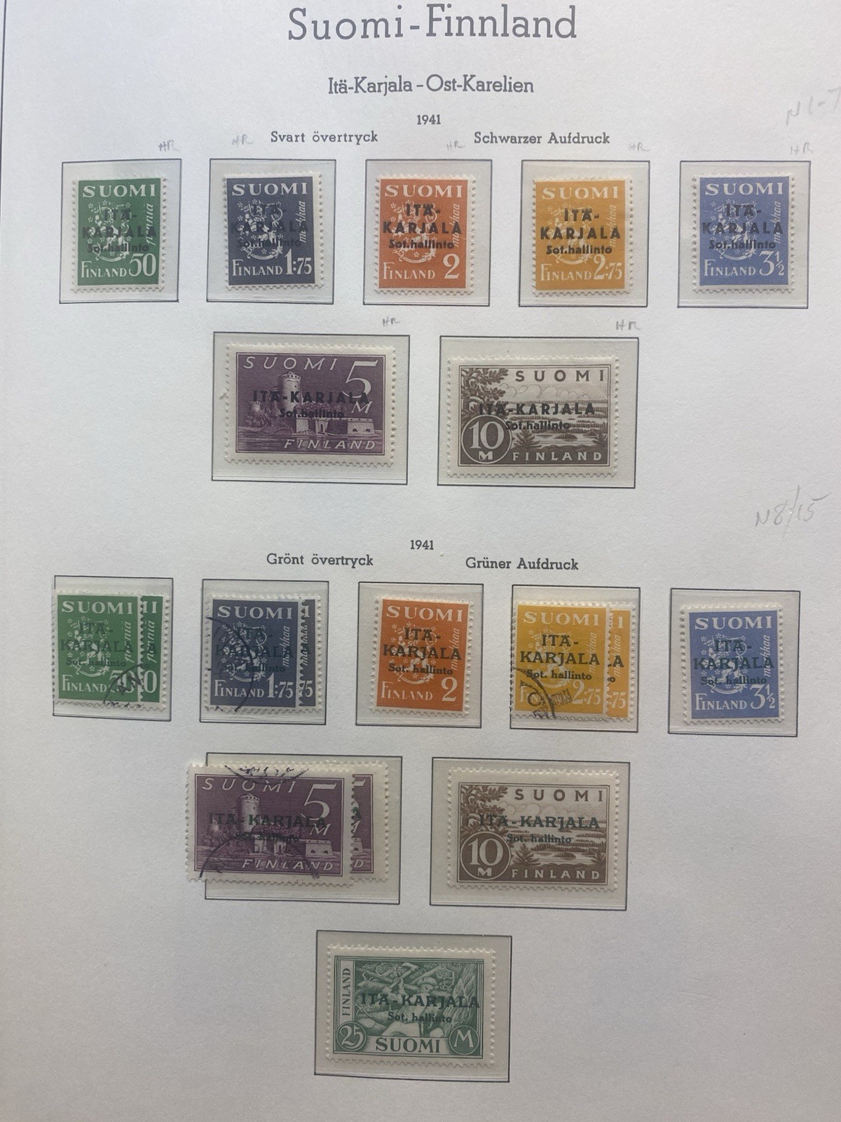 Finland 1856-1986 Stamp Collection in Lighthouse album(See Pics On Description)