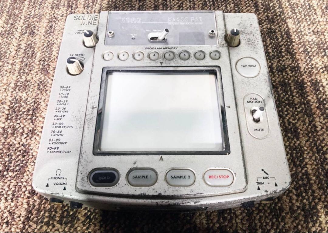 KORG KP2 Kaoss Pad Dynamic Effect Controller Good GP