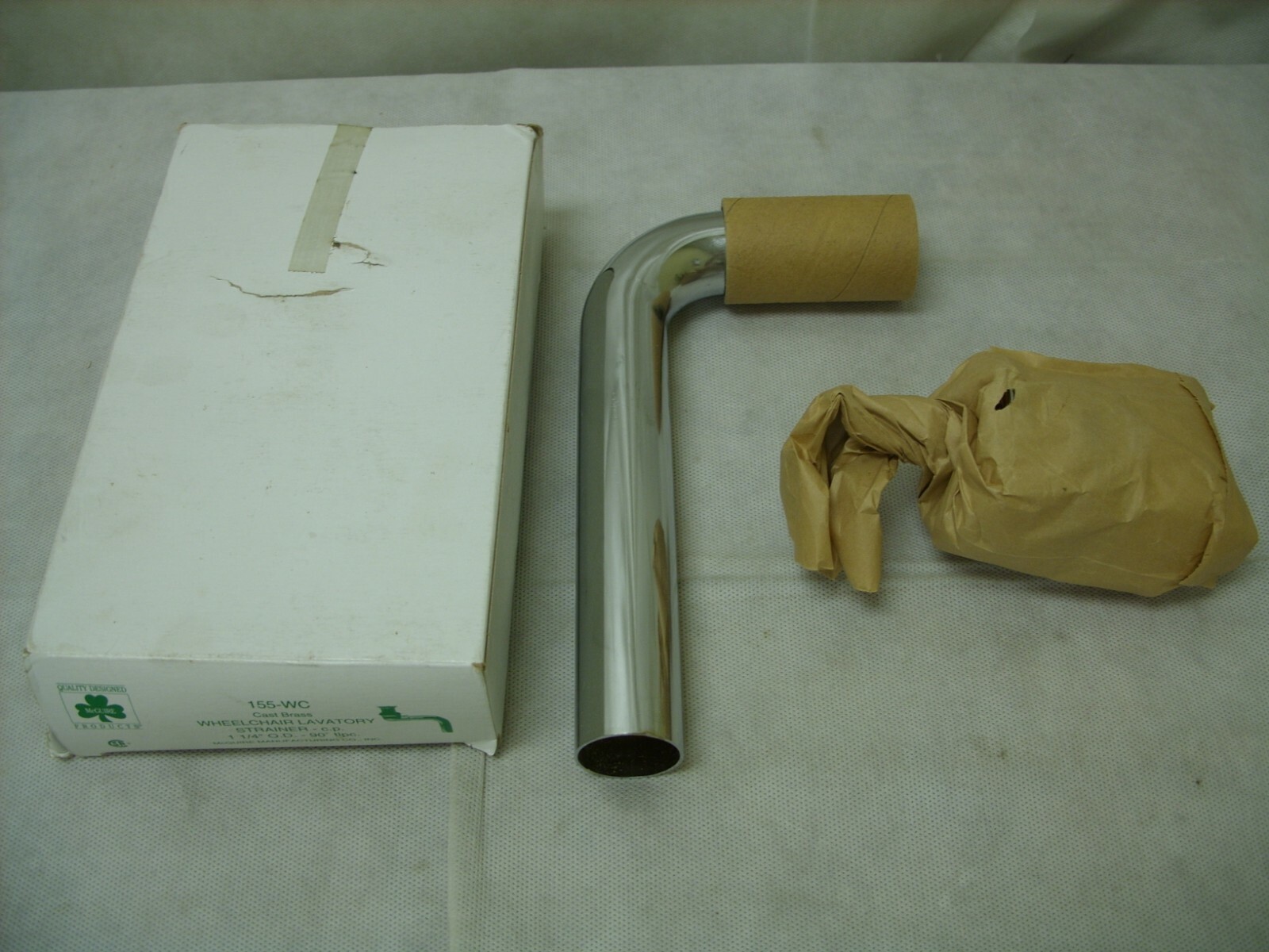 McGuire Mfg. - Cast Brass Wheelchair Lavatory Strainer Drain 1-1/4" (155-WC) NIB
