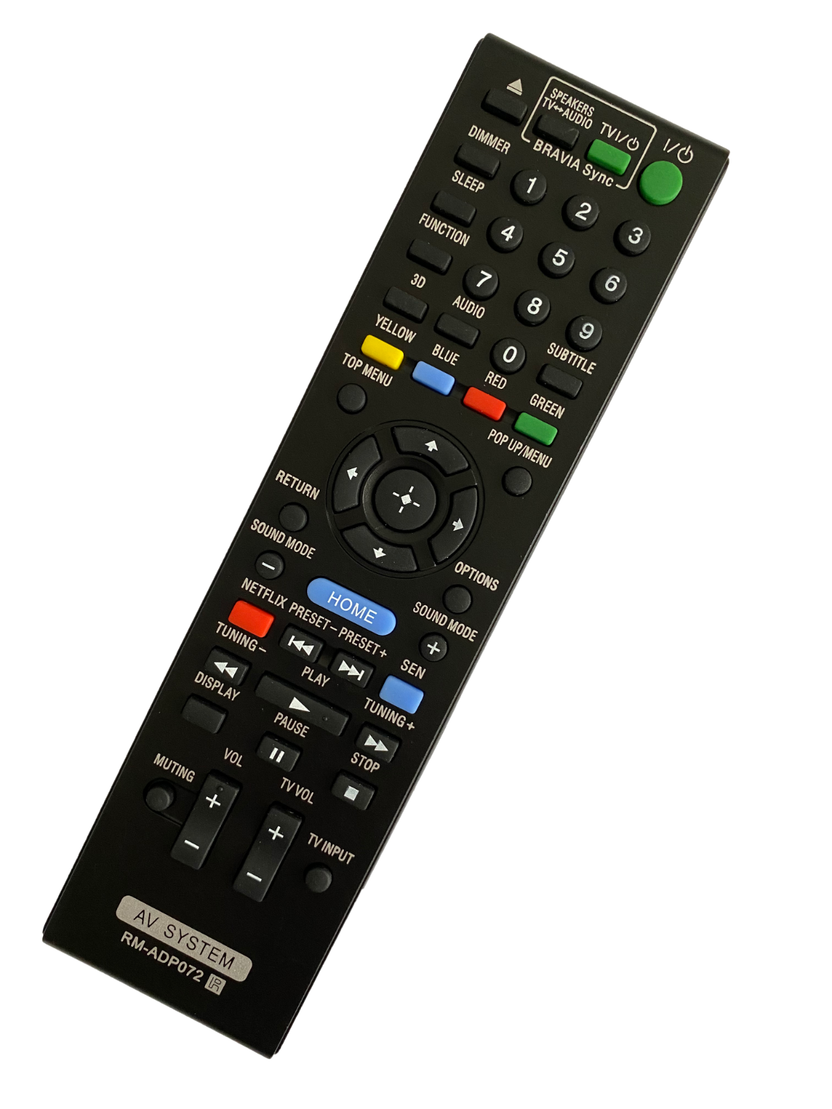 New Replacement SONY RM-ADP072 Home Theater AV System Remote Control